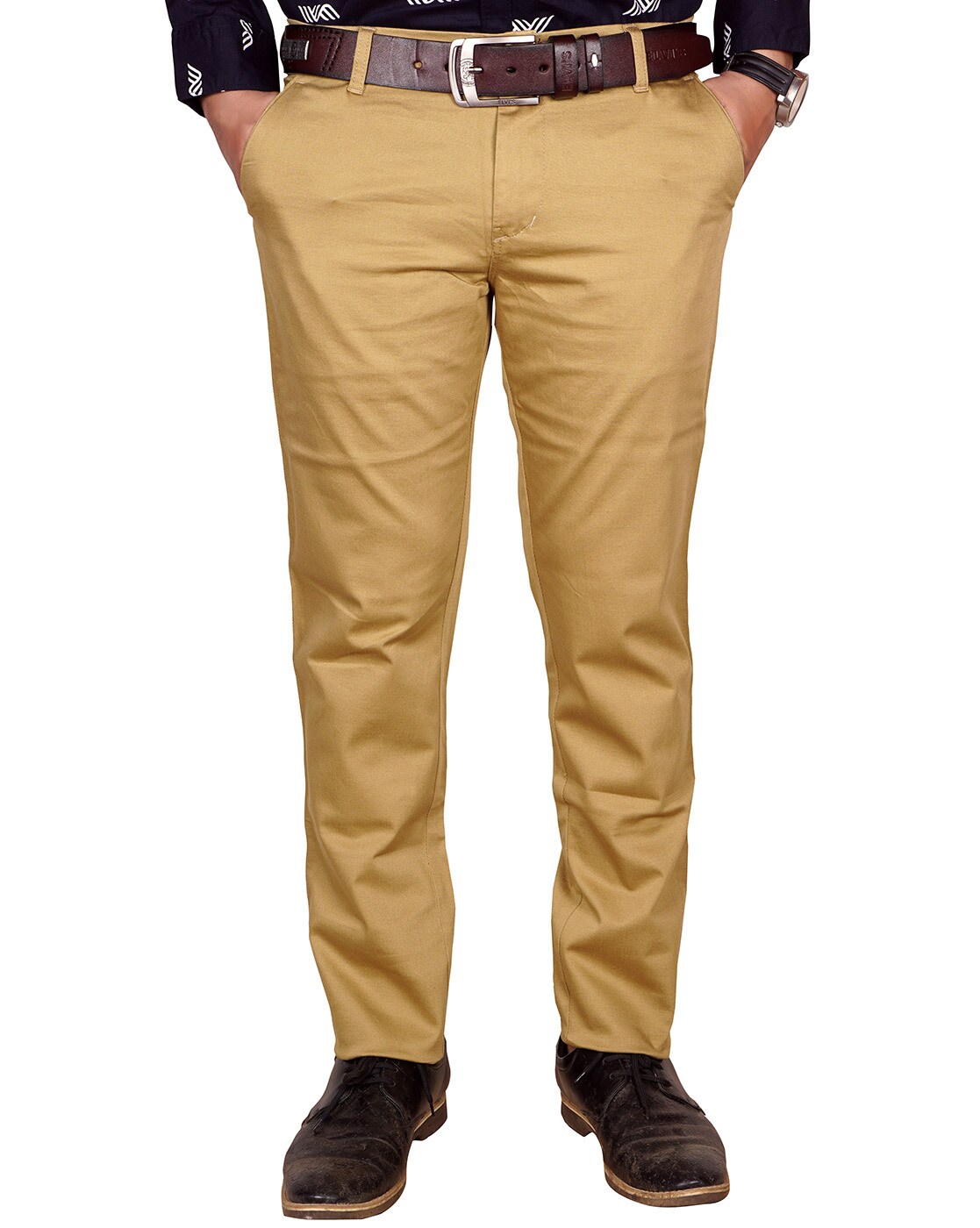 Buy Khaki Trousers  Pants for Men by JB JUST BLACK Online  Ajiocom