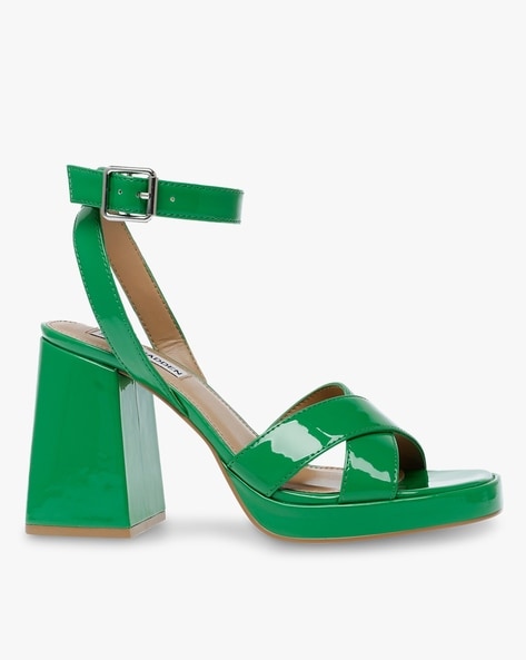 Chunky Heels with Buckle Fastening