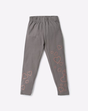 Girls dark grey outlet leggings