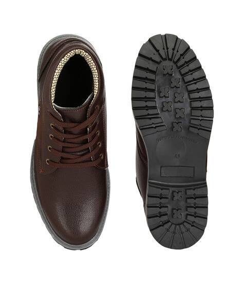 mactree men's mid top ankle sneakers boots