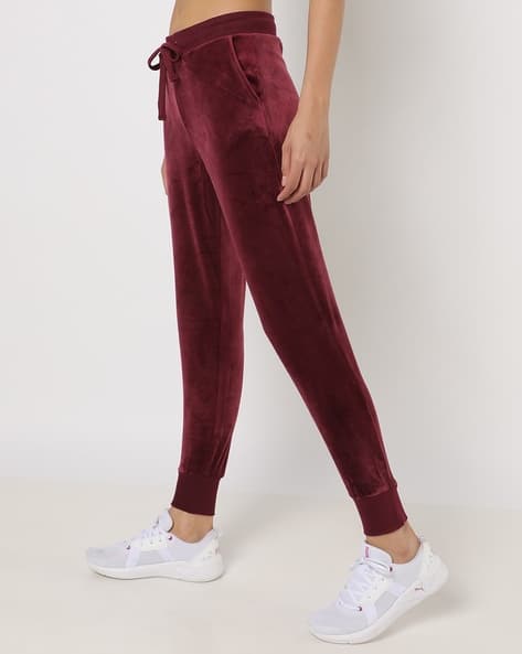 Buy Maroon Track Pants for Women by Teamspirit Online