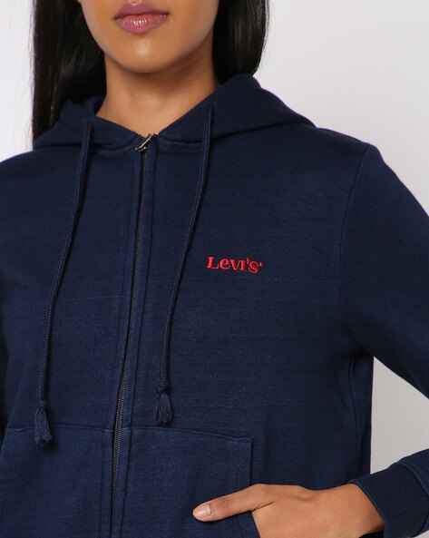 Buy Blue Sweatshirt Hoodies for Women by LEVIS Online Ajio