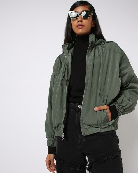 levi's green jacket womens