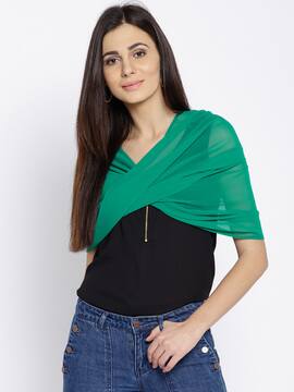 Buy Forest Green Shrugs \u0026 Jackets for 