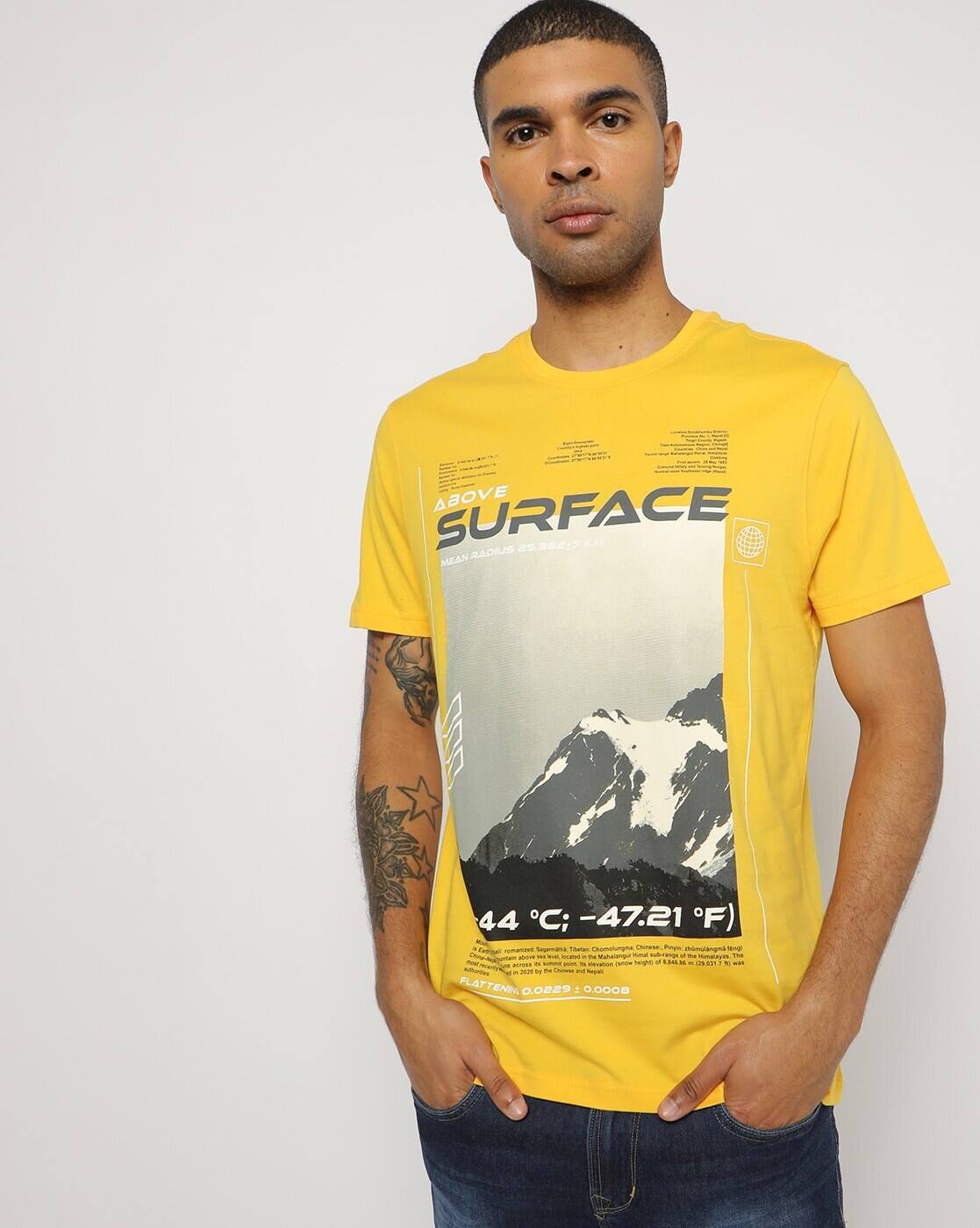 Ideology Mens Barcode Graphic T-Shirt, Yellow,  XXX-Large（ItGuyDefinitionFunnyComputerNerdMenRoundNeckT-shirt_7_large.jpg?v =1695982884）