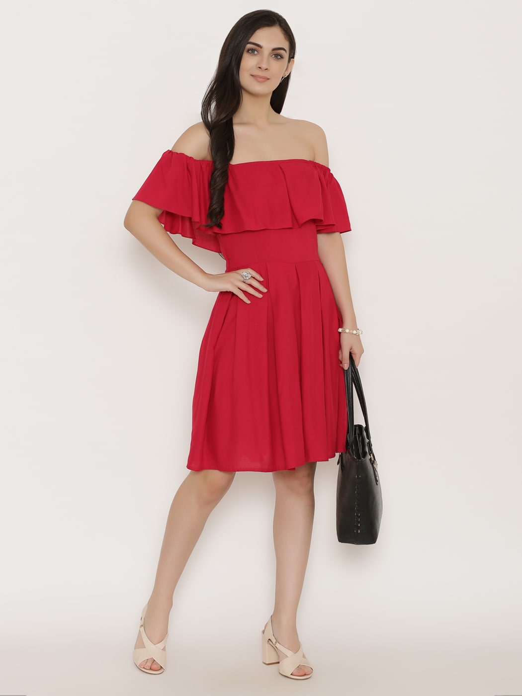 Buy Red Dresses for Women by Mabish By Sonal Jain Online