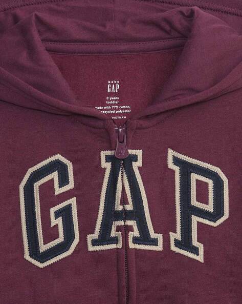 Gap deals hoodie maroon