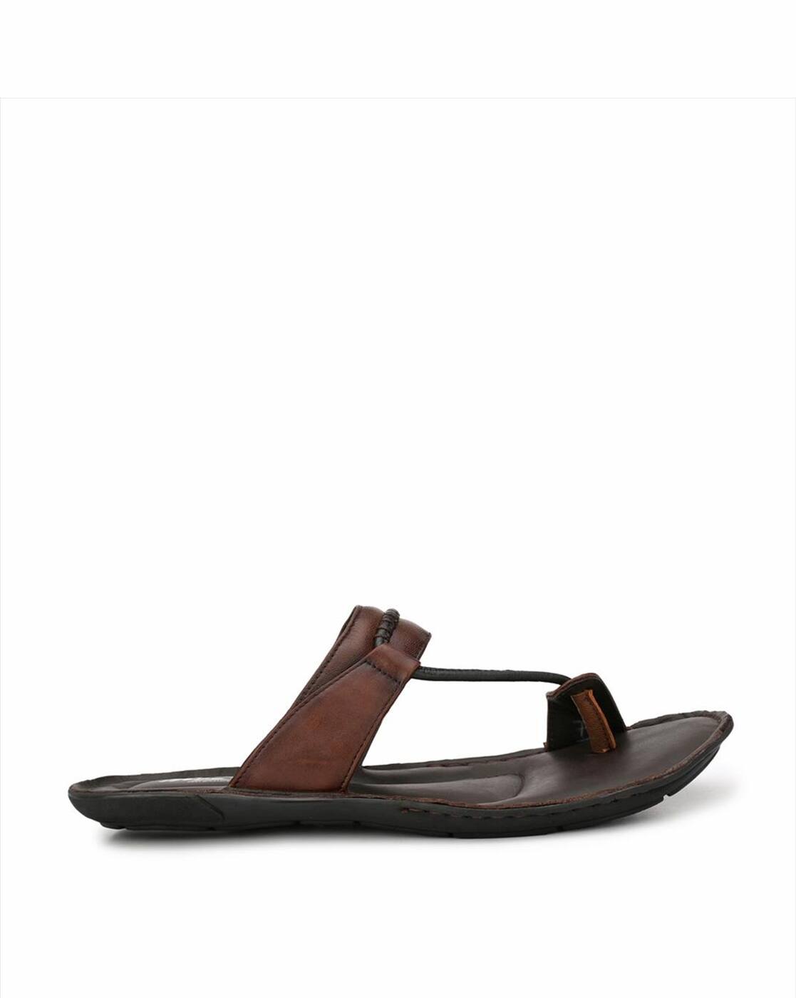 Buy Brown Sandals for Men by Hitz Online | Ajio.com