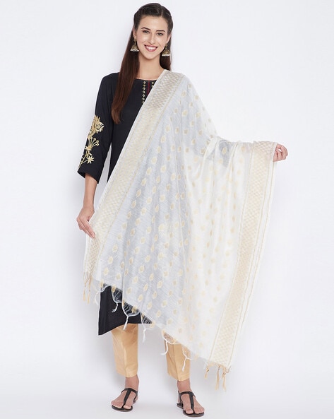 Geometric Pattern Dupatta Price in India