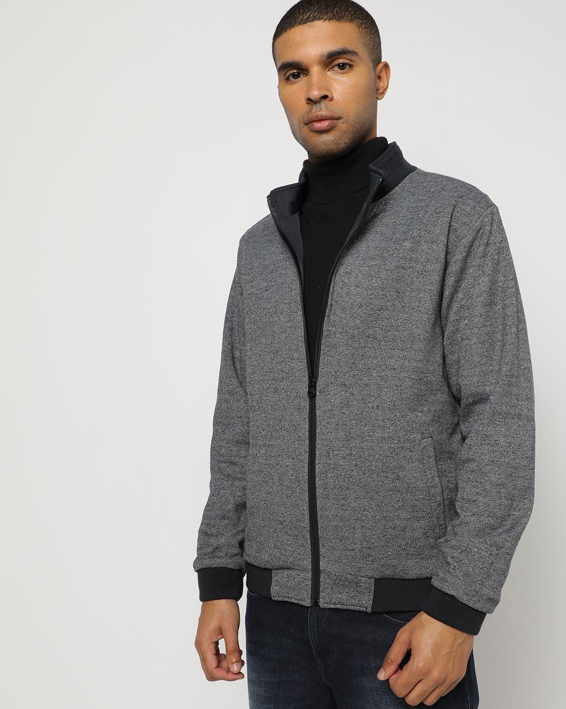 Buy Netplay Zip-Front Bomber Jacket at Redfynd