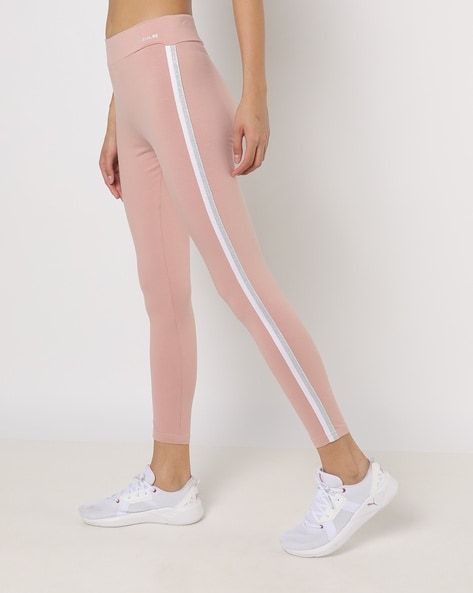 Buy Pink & Blue Leggings for Women by Teamspirit Online