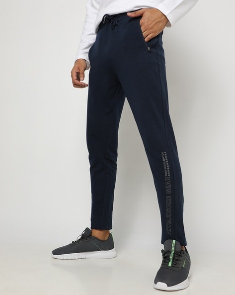 Buy Navy Blue Track Pants for Men by Teamspirit Online