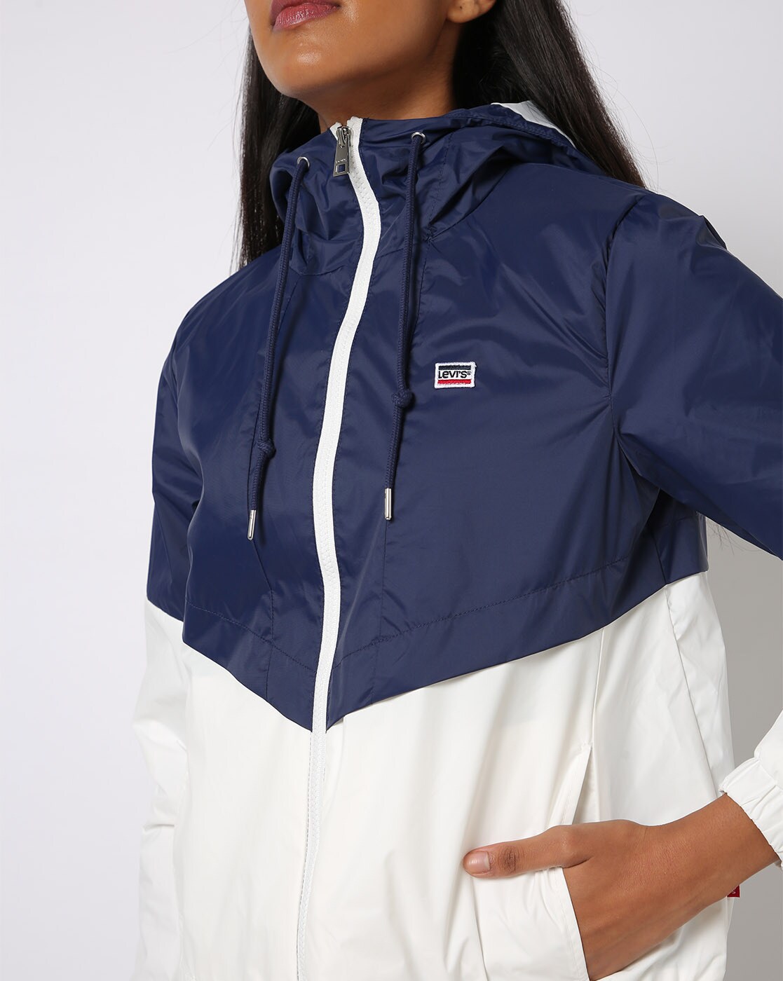Buy White & Blue Jackets & Coats for Women by LEVIS Online