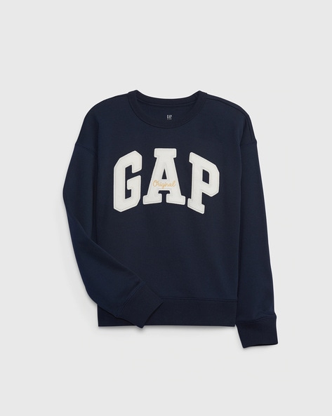 Logo Print Crew Neck Sweatshirt