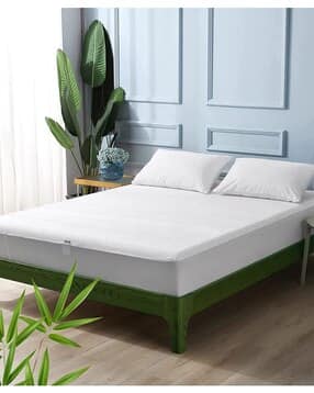 Single Size Fitted Style Bamboo Mattress Protector