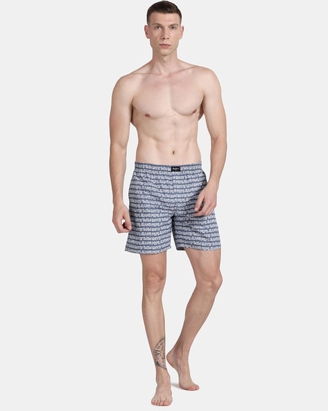 Bare by FBB Geometric Print Men Boxer - Buy Bare by FBB Geometric Print Men Boxer  Online at Best Prices in India | Flipkart.com