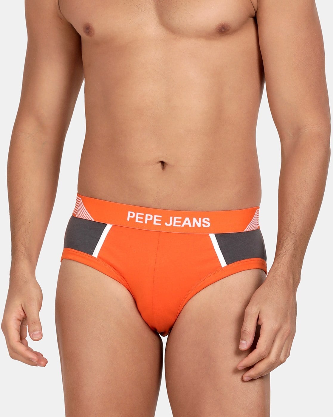 Buy Orange Briefs for Men by Pepe Jeans Online