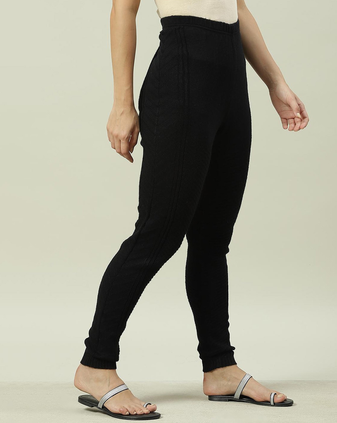 BIBA Relaxed Women Black Trousers  Buy BLACK BIBA Relaxed Women Black Trousers  Online at Best Prices in India  Flipkartcom