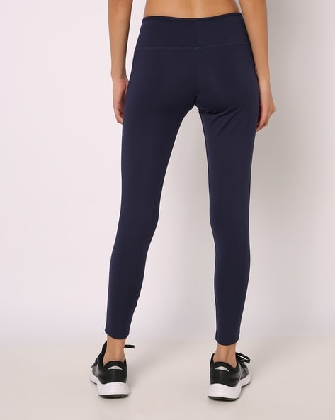 Buy Navy Blue Leggings for Women by Reebok Online