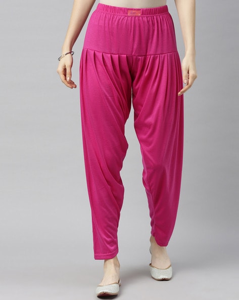 Patiala Pant with Elasticated Waist Price in India