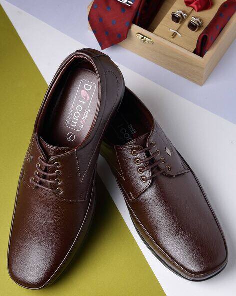 Brown Formal Shoes for Men by ACTION 