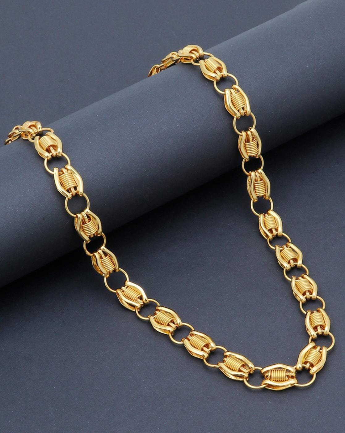 gold plated mens chain online shopping