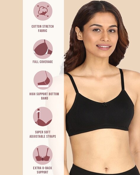 Buy NYKD by Nykaa Cotton Soft Cup Hold Me Up T-Shirt Bra