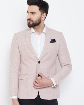 Buy Light Pink Blazers Waistcoats for Men by SPIRIT Online Ajio