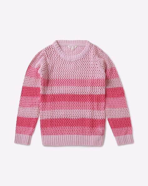 Buy Pink Sweaters Cardigans for Girls by POINT COVE Online