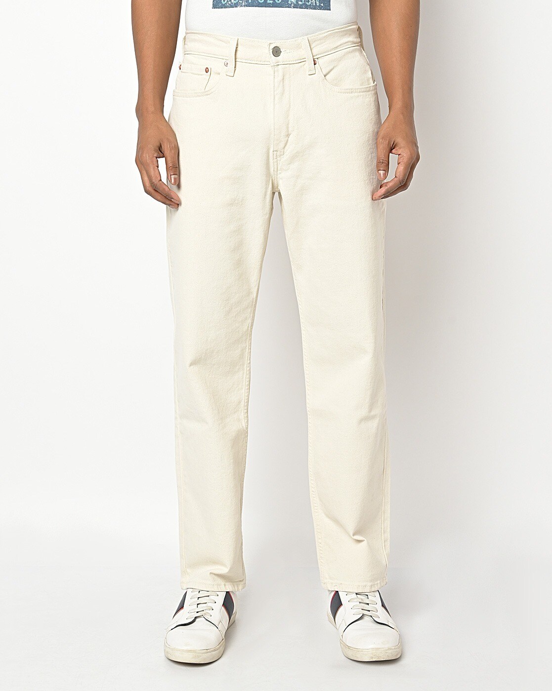 Buy Cream Trousers & Pants for Men by LEVIS Online 