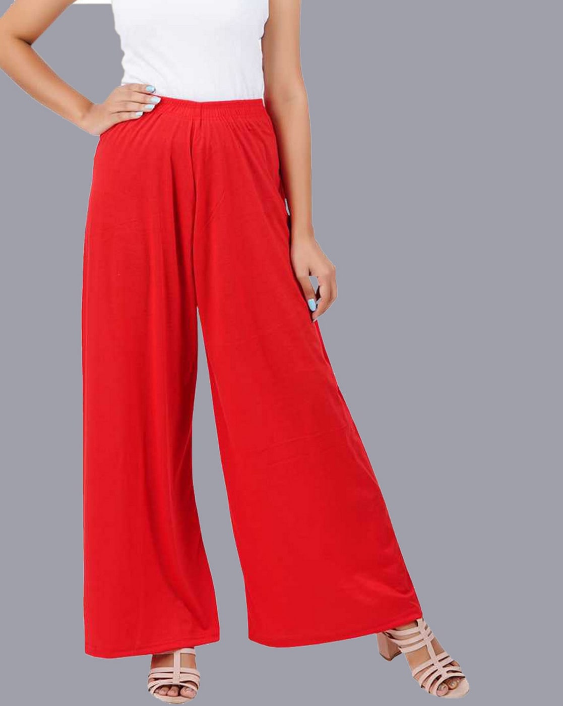 Womens Red Trousers  MS