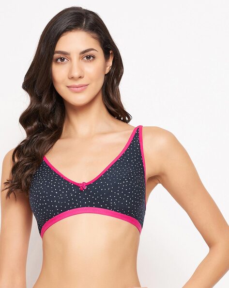 Buy Navy Blue Bras for Women by Clovia Online