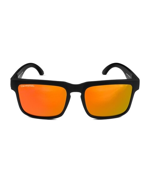 orange red sunglasses