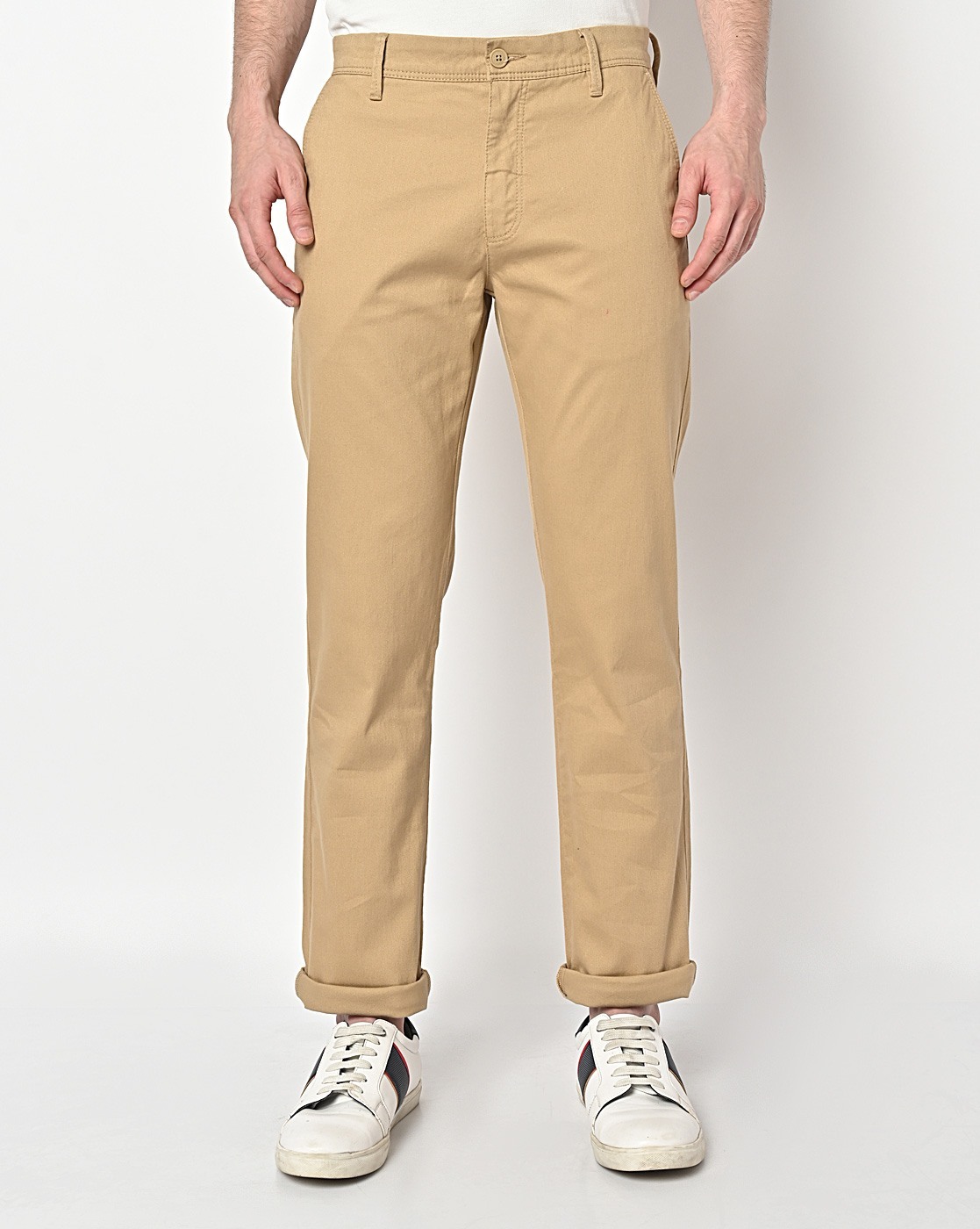 Buy Khaki Trousers & Pants for Men by LEVIS Online 