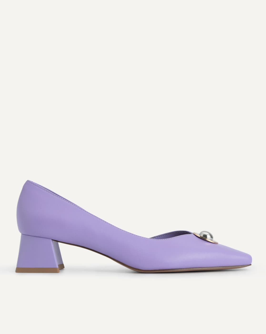 Mauve best sale chunky heels