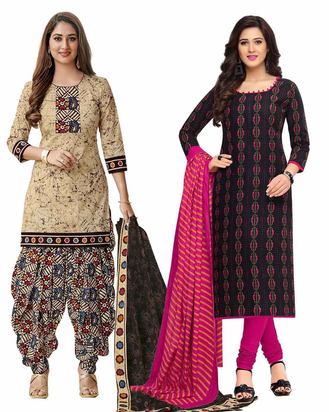 salwar material combo offer