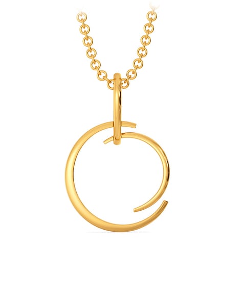 9ct gold pendant necklace womens