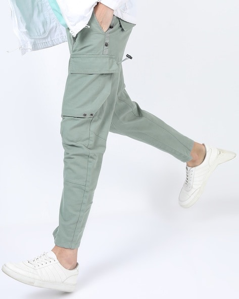 Buy Olive Green Trousers & Pants for Men by SUPERDRY Online | Ajio.com