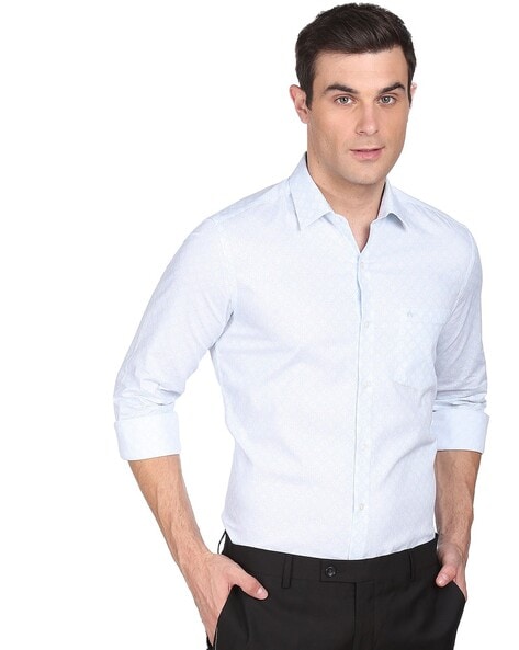 68% OFF on DENNISON Men Black Comfort Regular Fit Solid Formal Shirt on  Myntra | PaisaWapas.com