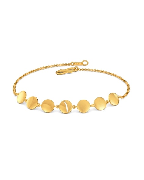 18k Yellow Gold 8.11ctw Baguette & Round Brilliant Diamond Tennis Bracelet  – Raymond Lee Jewelers