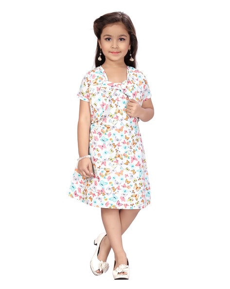 Buy Pink Dresses & Frocks for Girls by GAME BEGINS Online | Ajio.com