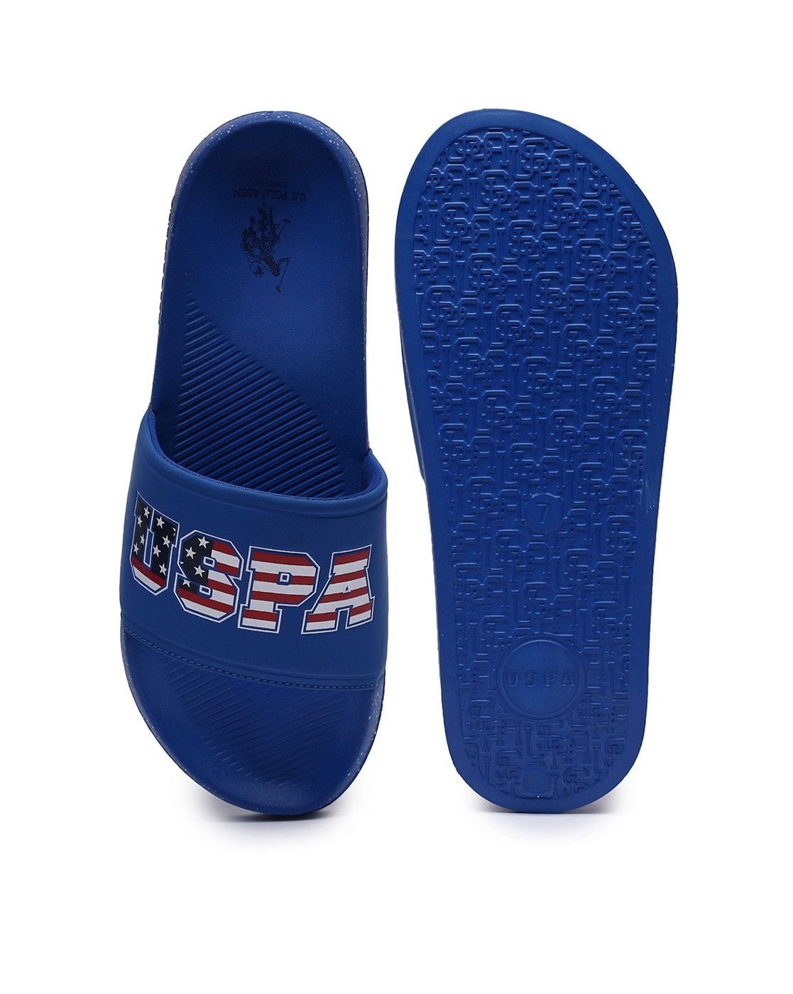 Buy Blue Flip Flop Slippers for Men by U.S. Polo Assn. Online