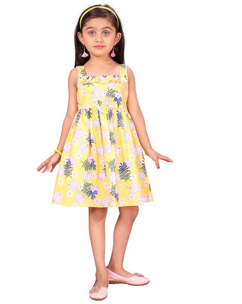 Baby girl shop sleeveless frocks