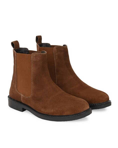 ajio chelsea boots