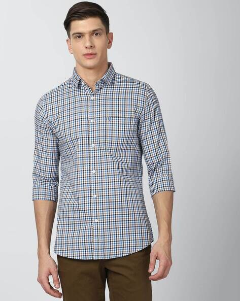 Buy Blue Shirts for Men by VAN HEUSEN Online