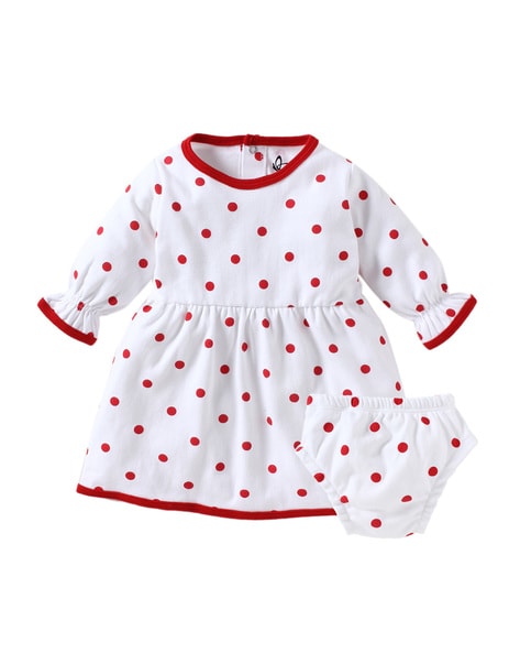 Buy Cotton Frocks  Dresses for Newborn Baby Girl Online in India  Smiley  Buttons