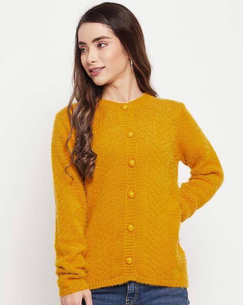 Buy Mustard Sweaters \u0026 Cardigans for 