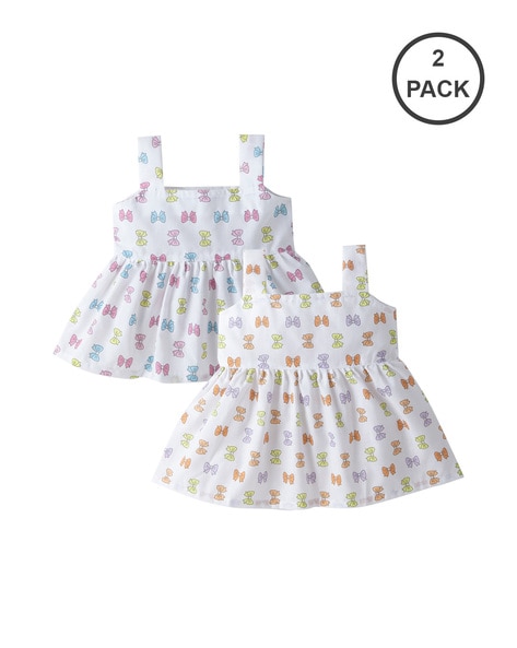 HVM Baby Girl Pure Cotton Frock  Online Shopping Site in India for Kids  Clothing I Kids Footwear I Baby Clothing I Fashion Accessories I Boys  Clothing I Girls Clothing I Womens
