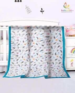 Organic Muslin Baby Dohar Blanket-image-6