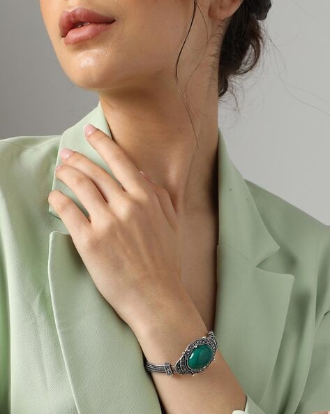 Turquoise Jade Stone – IonLoop Bracelet | Turquoise Jade Stone Bracelet
